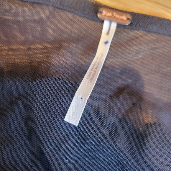 Free People Love Me, Love Me Not Mini Dress Black Small - Picture 8 of 8